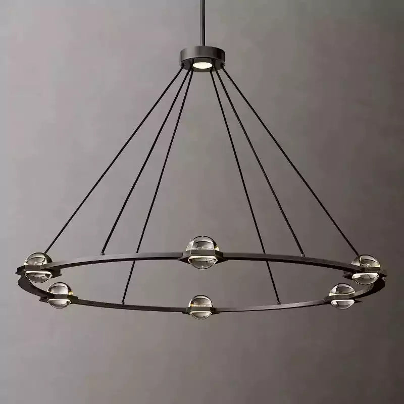 KL Eclatam Round Chandelier 48"