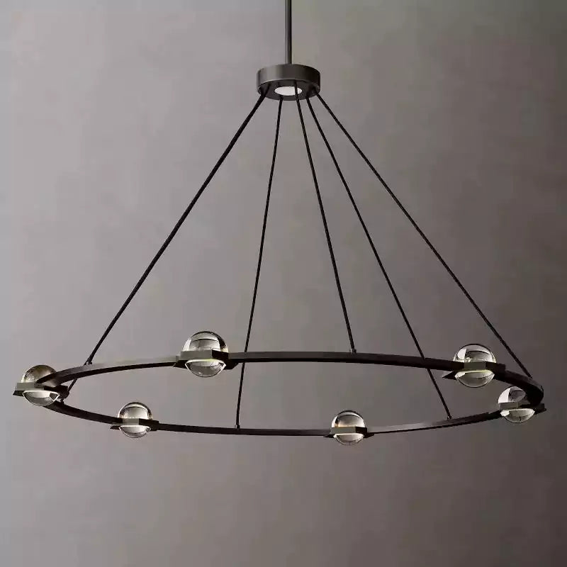 KL Eclatam Round Chandelier 48"