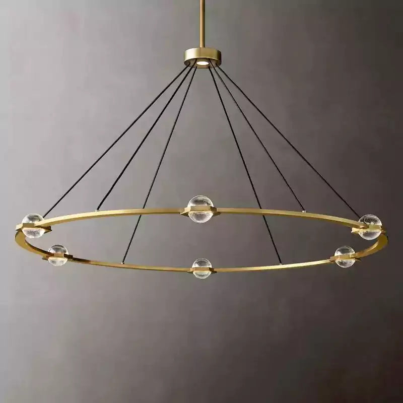 KL Eclatam Round Chandelier 60"