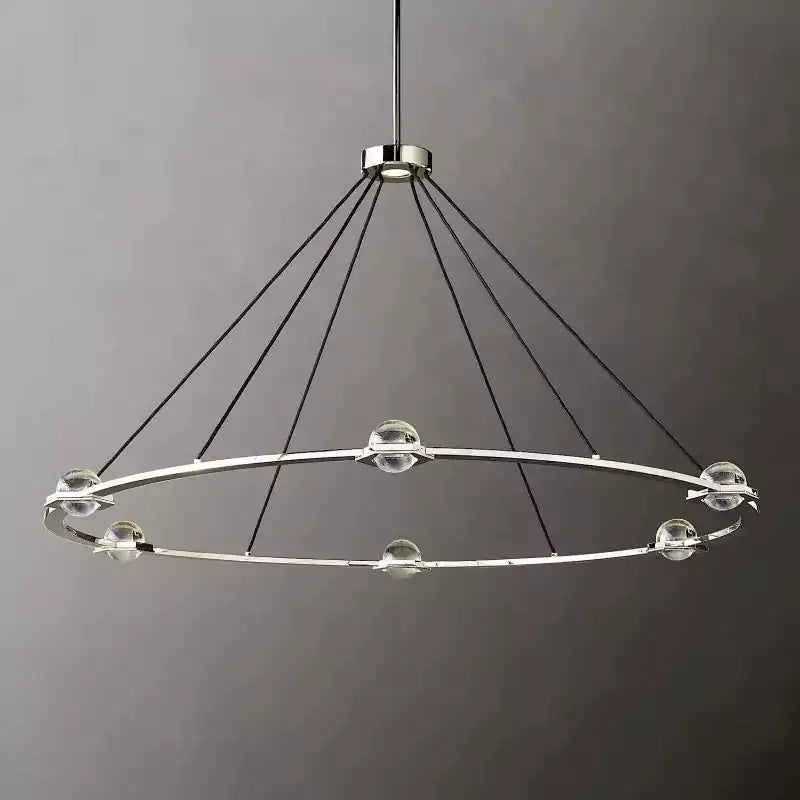 KL Eclatam Round Chandelier 60"