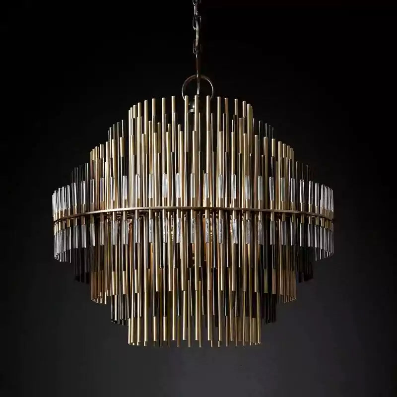 KL Emila Round Chandelier 24"
