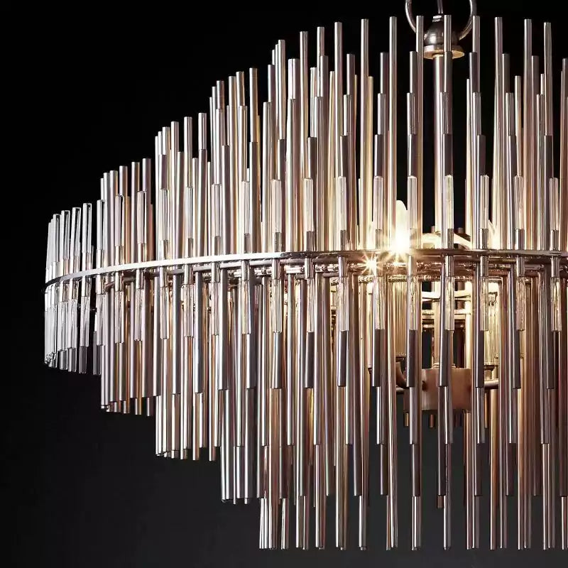 KL Emila Round Chandelier 24"