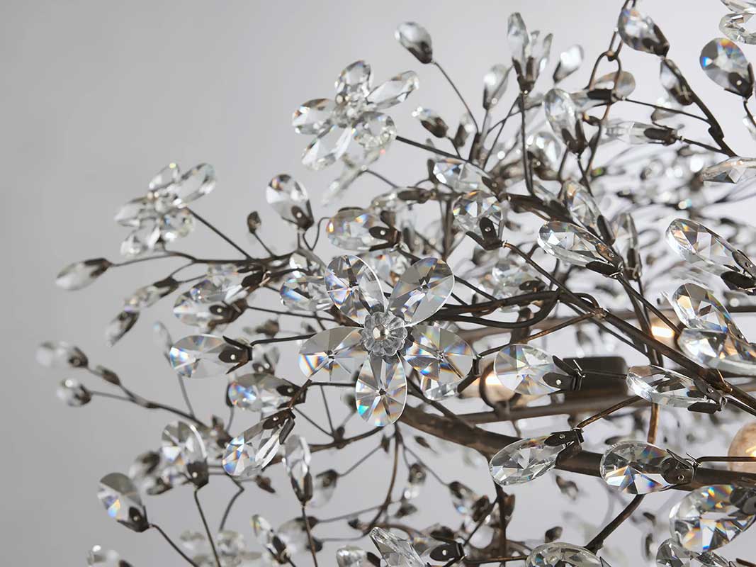 Fiora Crown Chandelier 39" 48" 60"