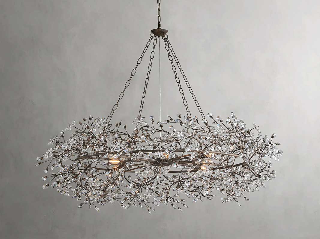 Fiora Crown Chandelier 39" 48" 60"