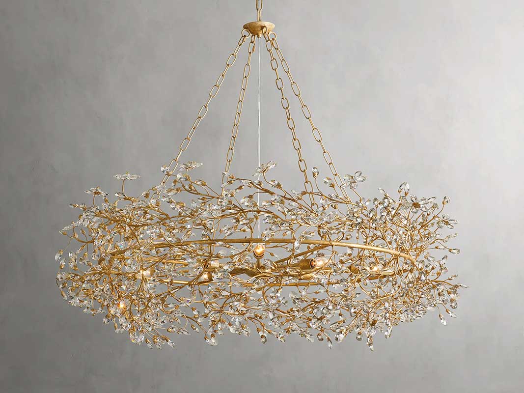 Fiora Crown Chandelier 39" 48" 60"