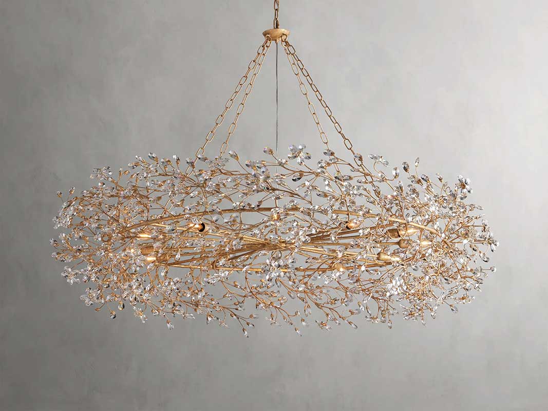 Fiora Crown Chandelier 39" 48" 60"