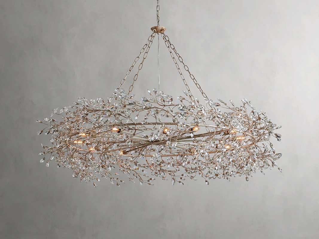 Fiora Crown Chandelier 39" 48" 60"