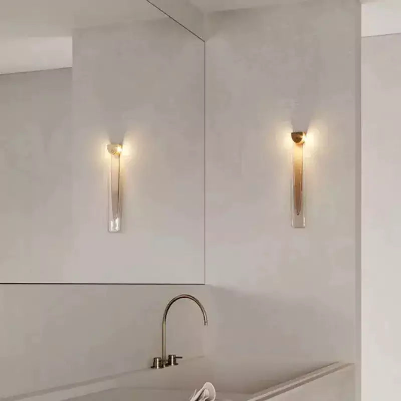 KL Glass Slab Wall Sconce