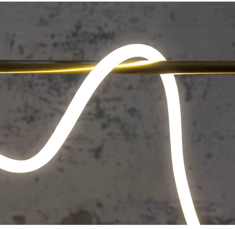 Modern Flexible LED Linear chandelier
