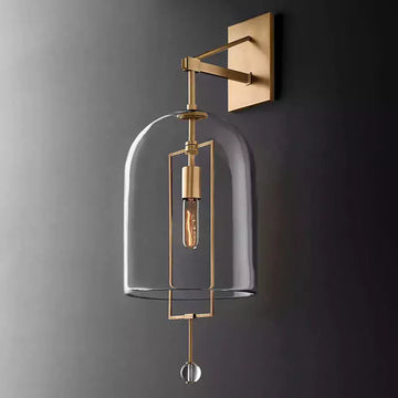 KL Archimedes Glass Shade Grand Sconce