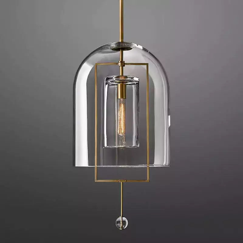 KL Archimedes Glass Shade Grand Sconce