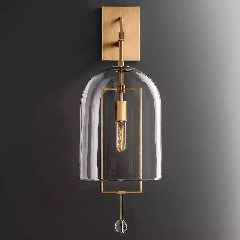 KL Archimedes Glass Shade Grand Sconce