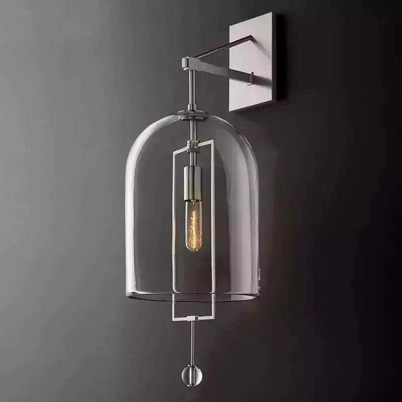 KL Archimedes Glass Shade Grand Sconce