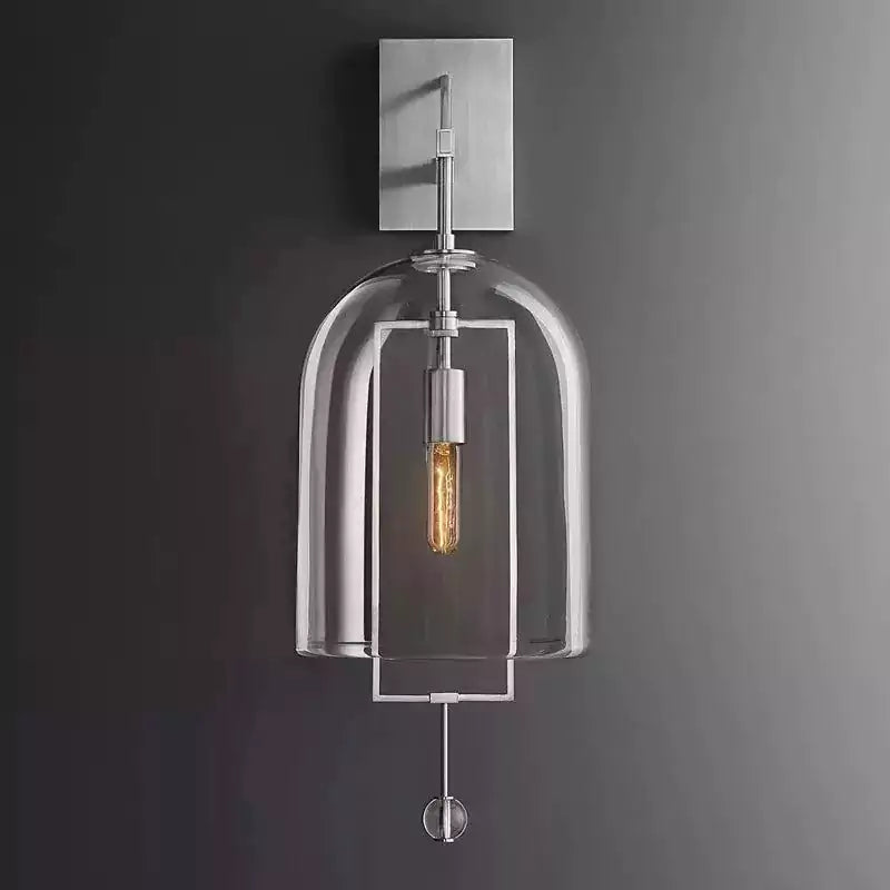 KL Archimedes Glass Shade Grand Sconce