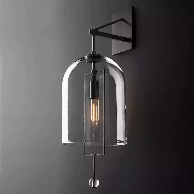KL Archimedes Glass Shade Grand Sconce
