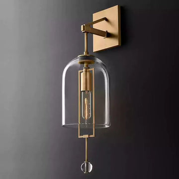 KL Archimedes Glass Shade Sconce
