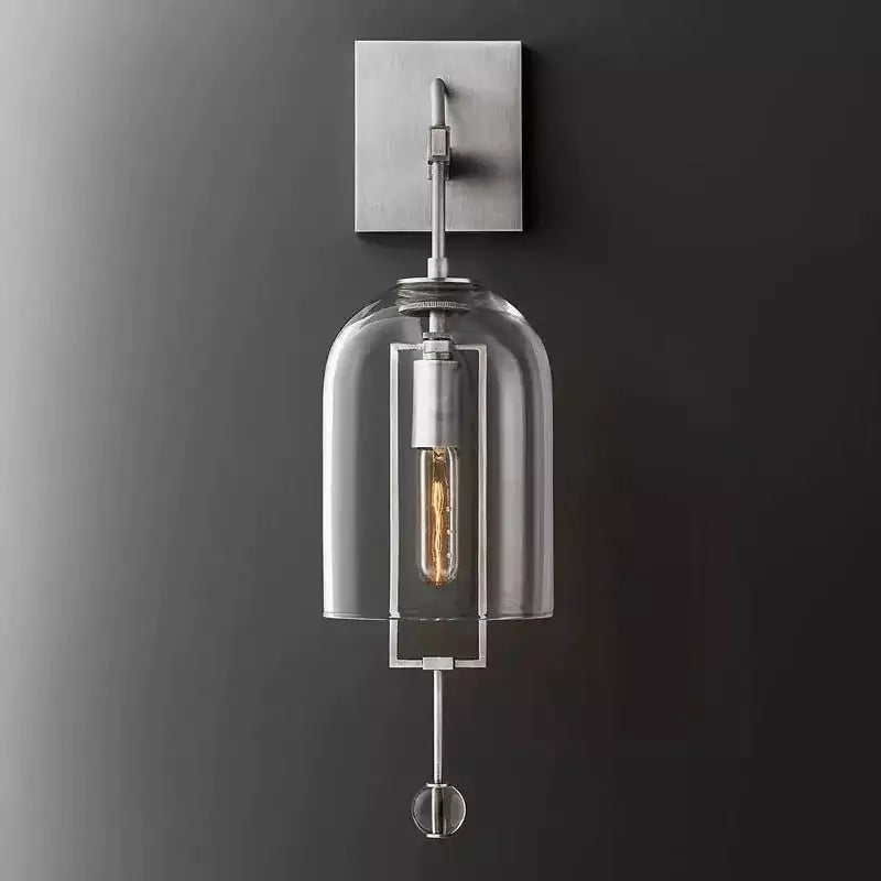 KL Archimedes Glass Shade Sconce