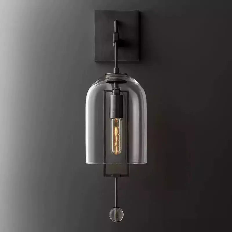 KL Archimedes Glass Shade Sconce