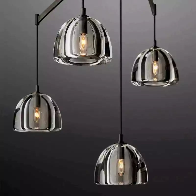 KL Hemisper Linear Chandelier 72"