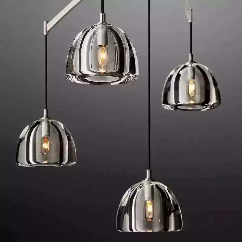 KL Hemisper Linear Chandelier 72"