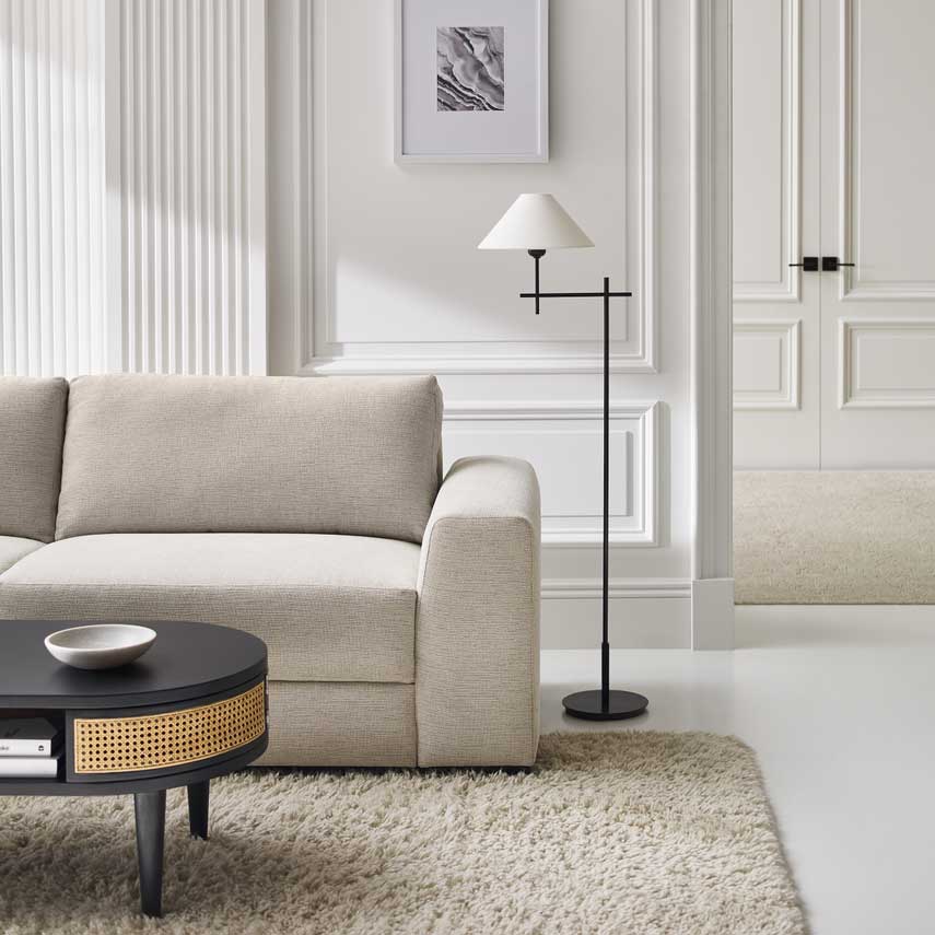 Modern Hackney Bridge Arm Floor Lamp