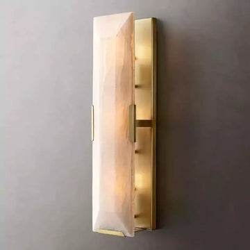 KL Harlew Alabaster Linear Sconce
