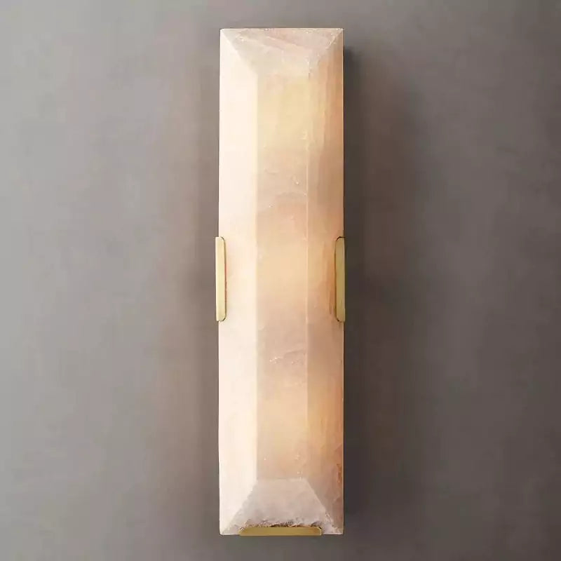 KL Harlew Alabaster Linear Sconce