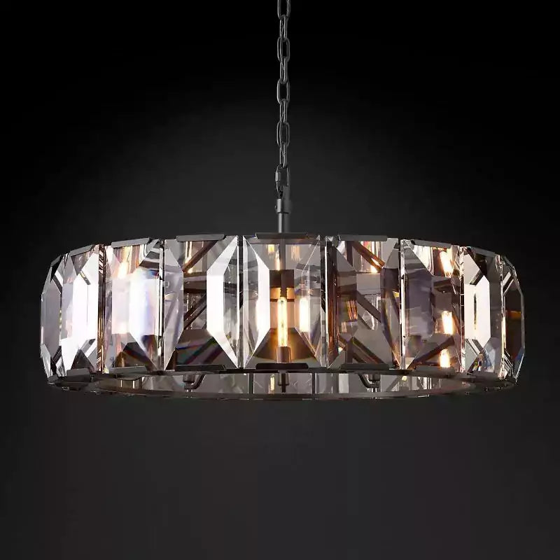 KL Harlew Crystal Round Chandelier 43"