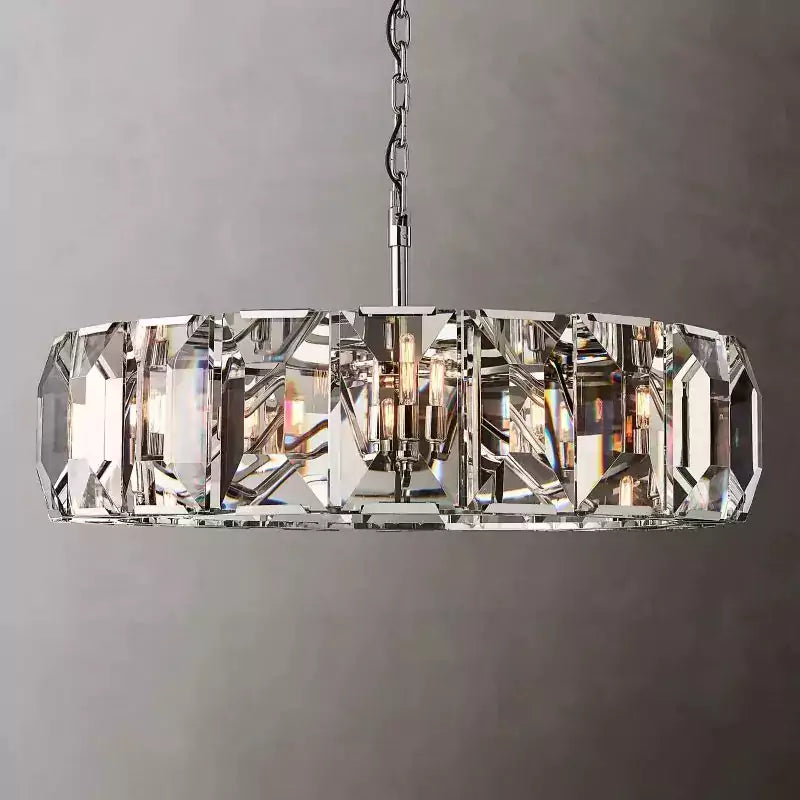 KL Harlew Crystal Round Chandelier 43"