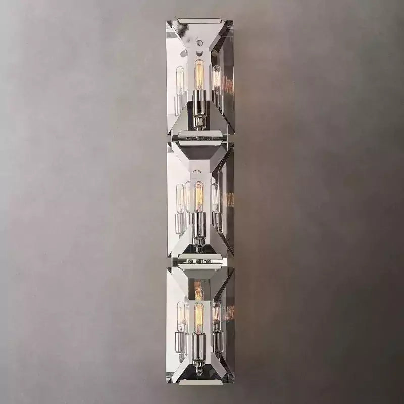 KL Harlew Crystal Triple Wall Sconce