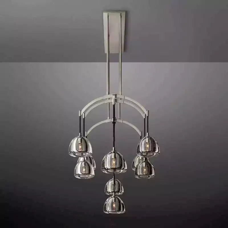 KL Hemisper Linear Chandelier 54"