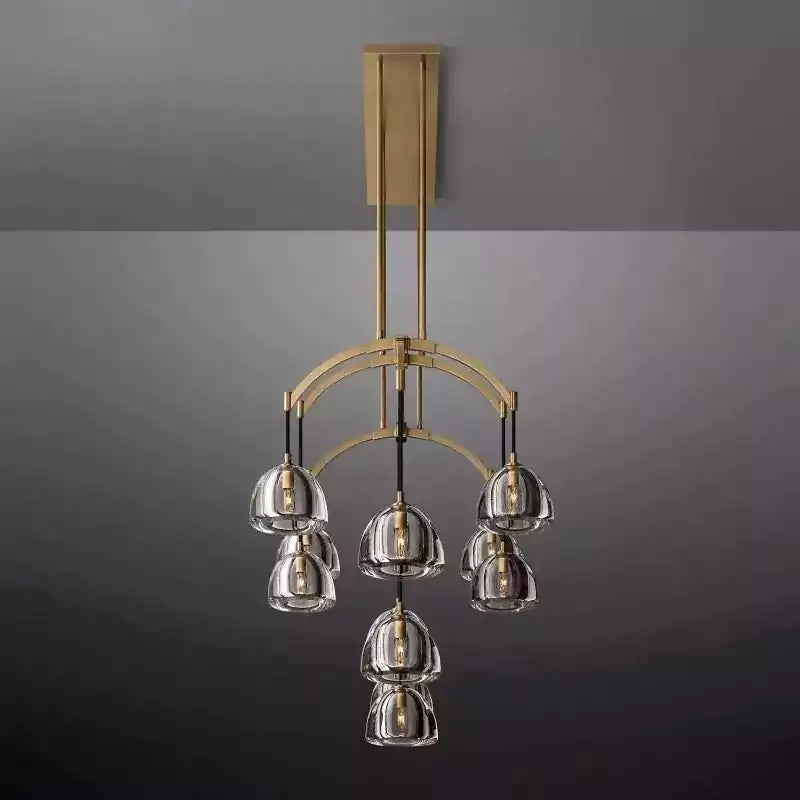 KL Hemisper Linear Chandelier 72"