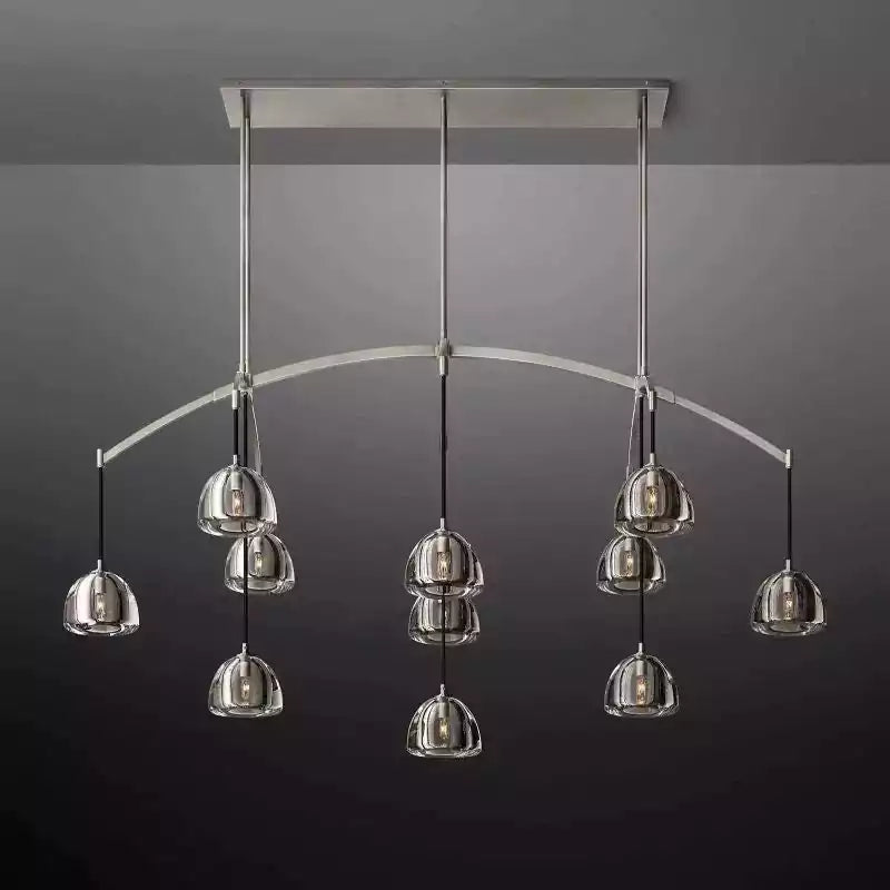 KL Hemisper Linear Chandelier 72"