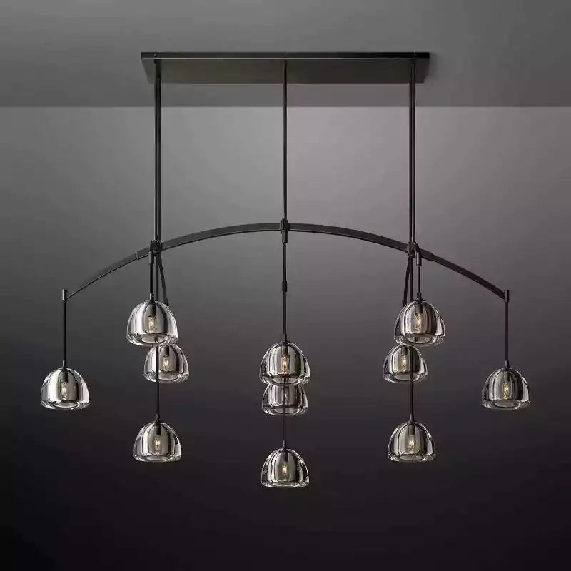 KL Hemisper Linear Chandelier 72"