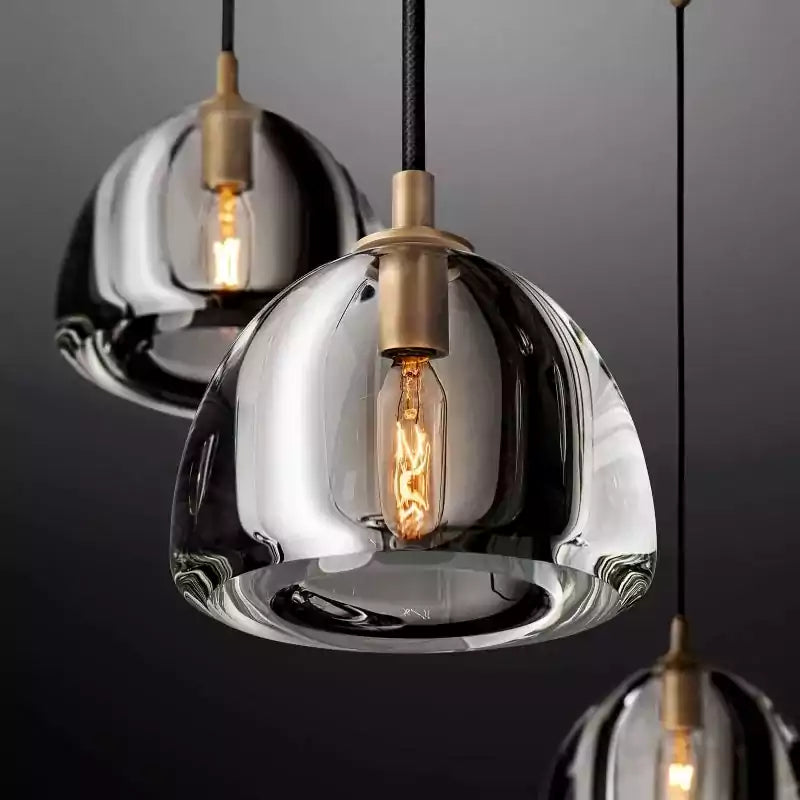KL Hemisper Round Chandelier 36"