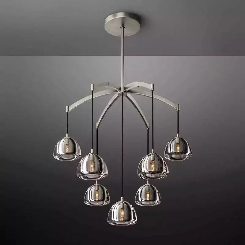 KL Hemisper Round Chandelier 36"