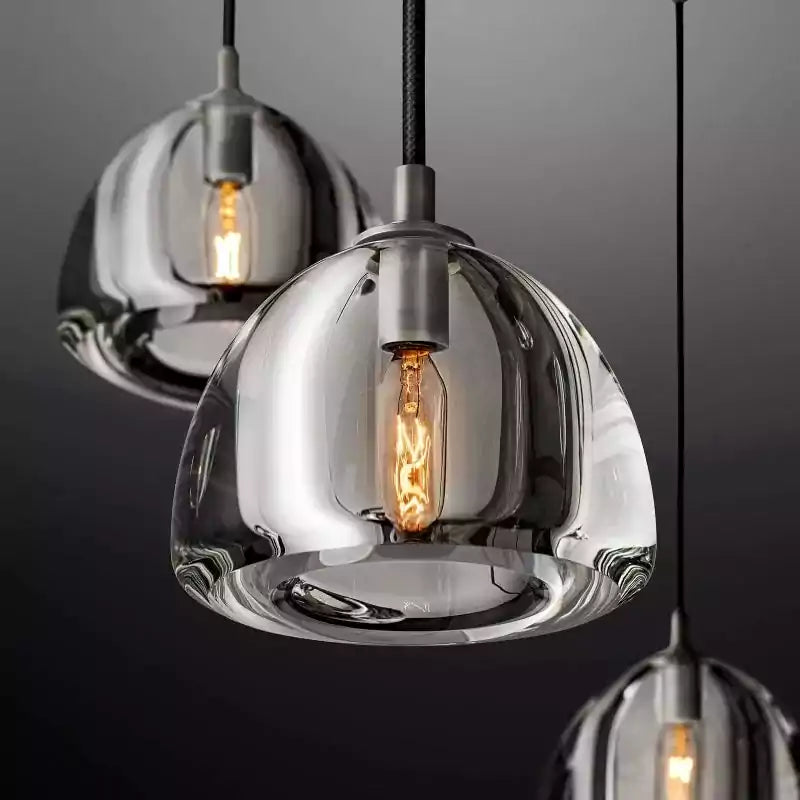 KL Hemisper Round Chandelier 36"