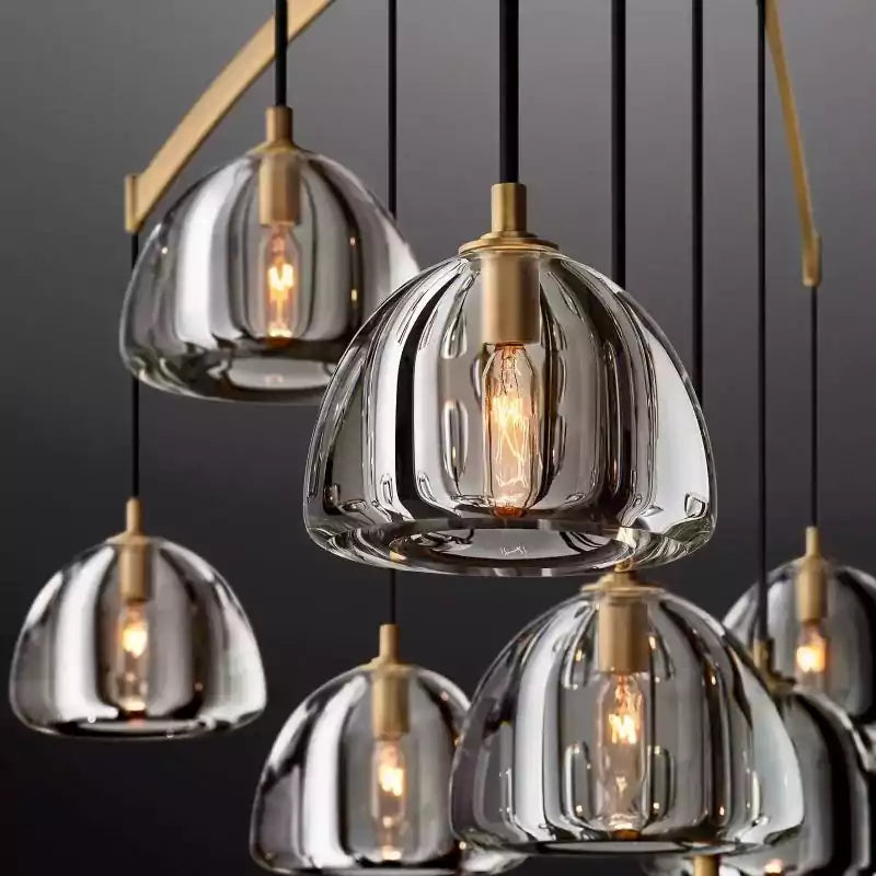 KL Hemisper Round Chandelier 48"