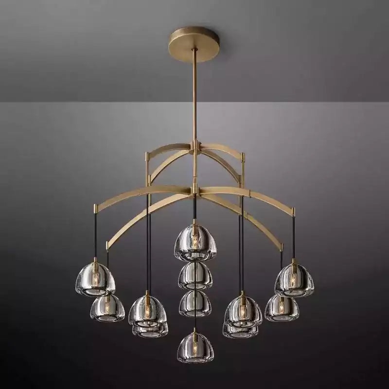 KL Hemisper Round Chandelier 48"