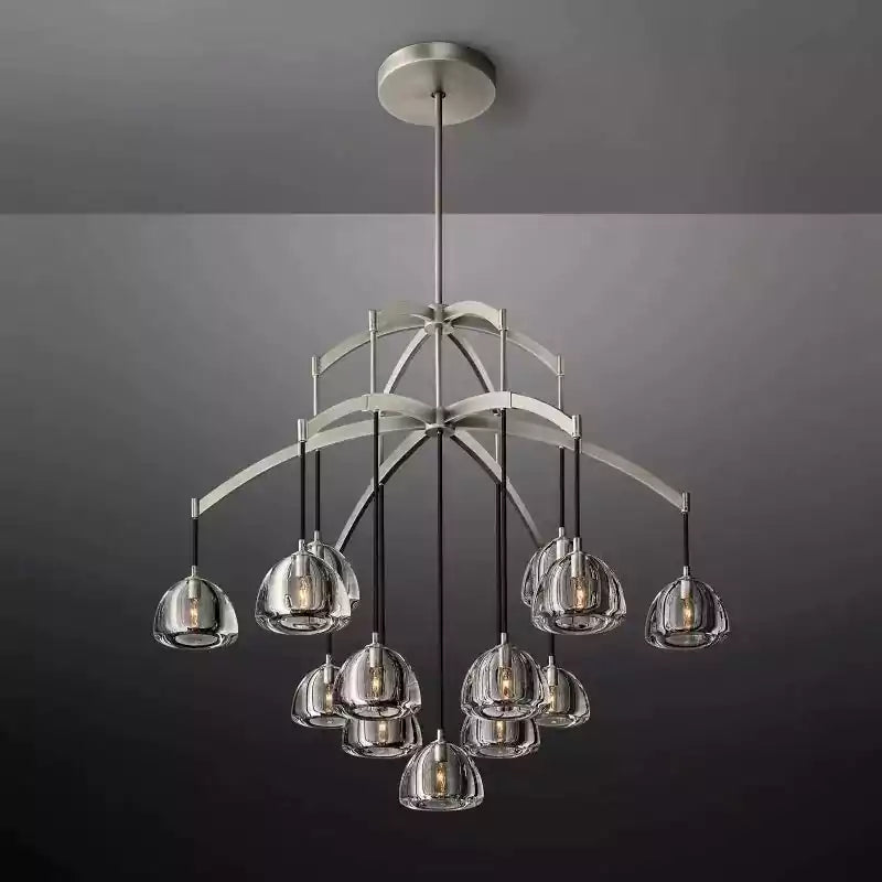 KL Hemisper Round Chandelier 48"