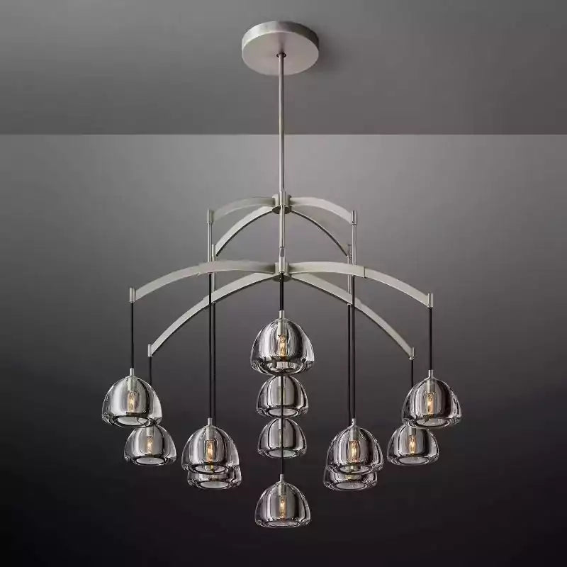 KL Hemisper Round Chandelier 48"