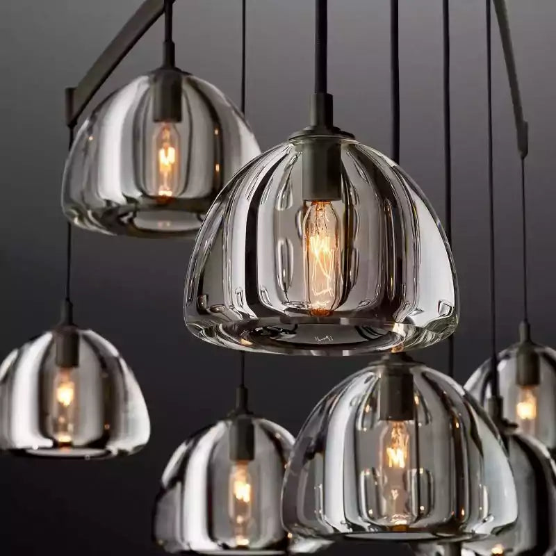 KL Hemisper Round Chandelier 48"