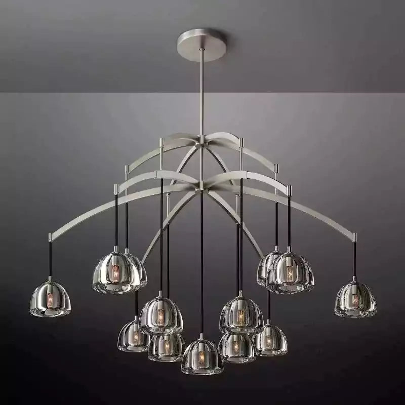 KL Hemisper Round Chandelier 60"