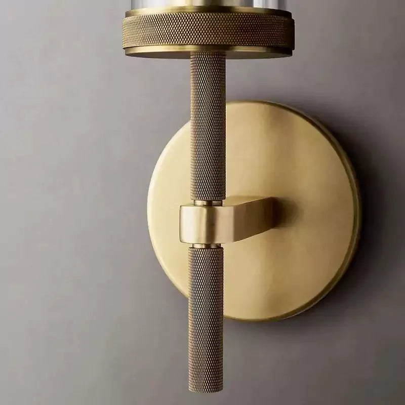 KL Lambert Knurled Grand Wall Sconce