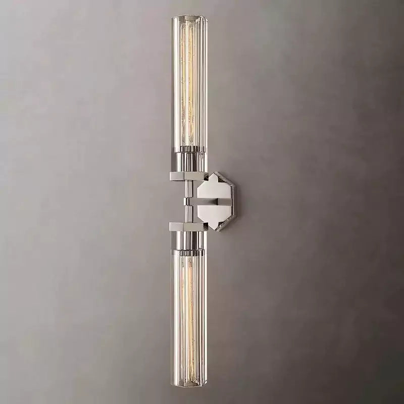 KL Lambert Hexagonal Grand Linear Wall Sconce