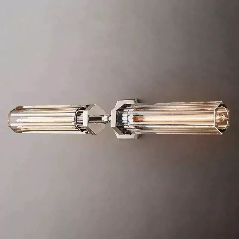KL Lambert Hexagonal Grand Linear Wall Sconce