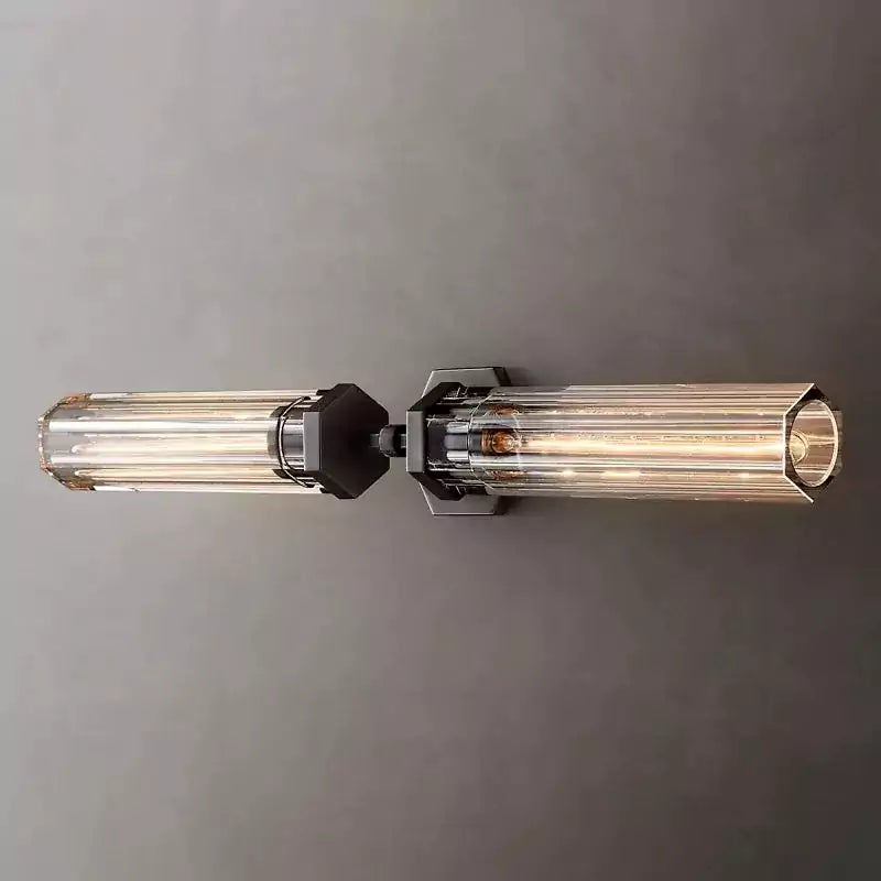 KL Lambert Hexagonal Grand Linear Wall Sconce