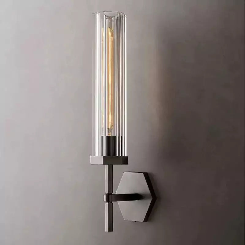 KL Lambert Hexagonal Grand Wall Sconce