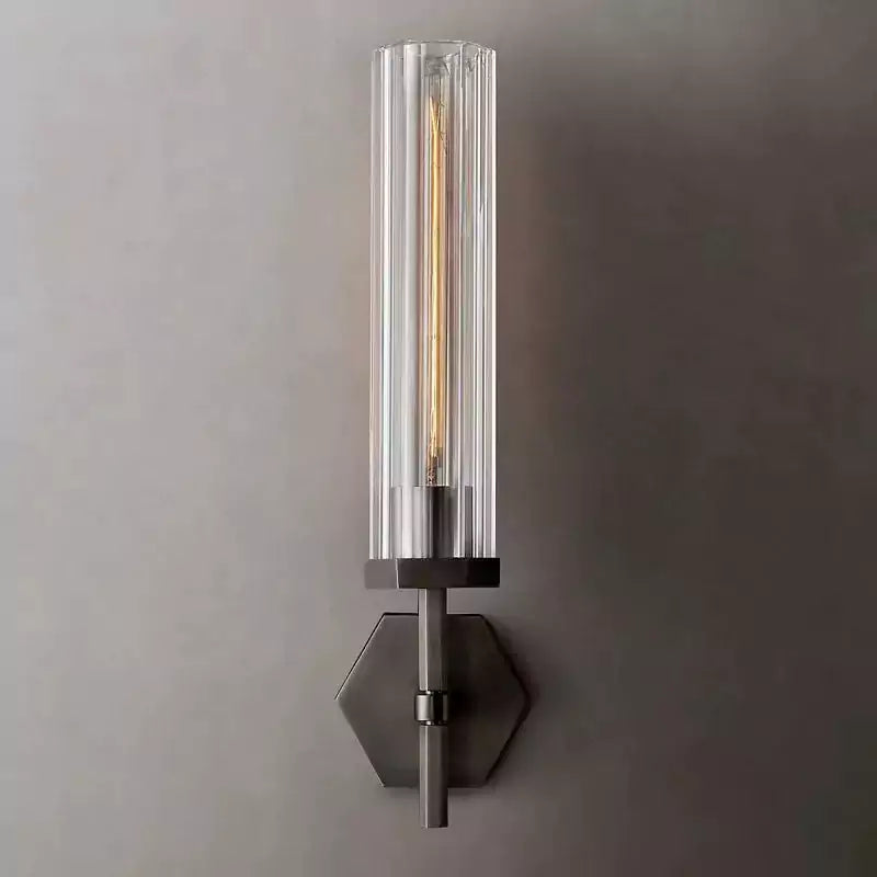 KL Lambert Hexagonal Grand Wall Sconce