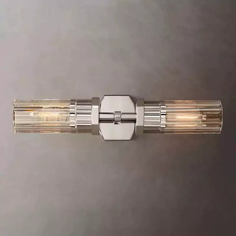 KL Lambert Hexagonal Linear Wall Sconce